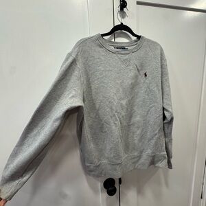 Polo by Ralph Lauren Gray Crewneck Sweater